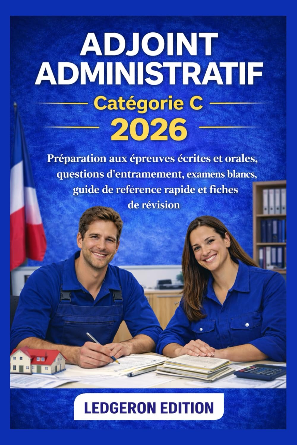 ADJOINT ADMINISTRATIF Catégorie C 2026: Préparation aux épreuves écrites et orales, questions d'entraînement, examens blancs, guide de référence ... (Guides d’Examen Pratiques Pas à Pas)
