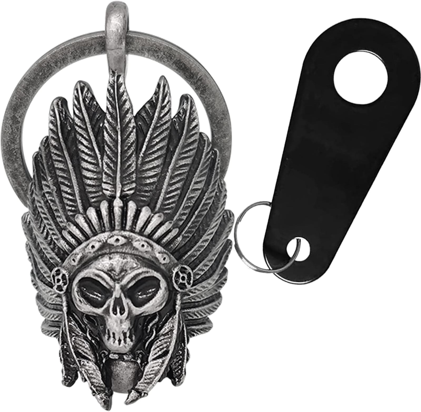 Motorcycle Bell Guardian Angel Drive Away Gremlin, Biker Bell for Men Women Rider Riding, Good Luck Gift