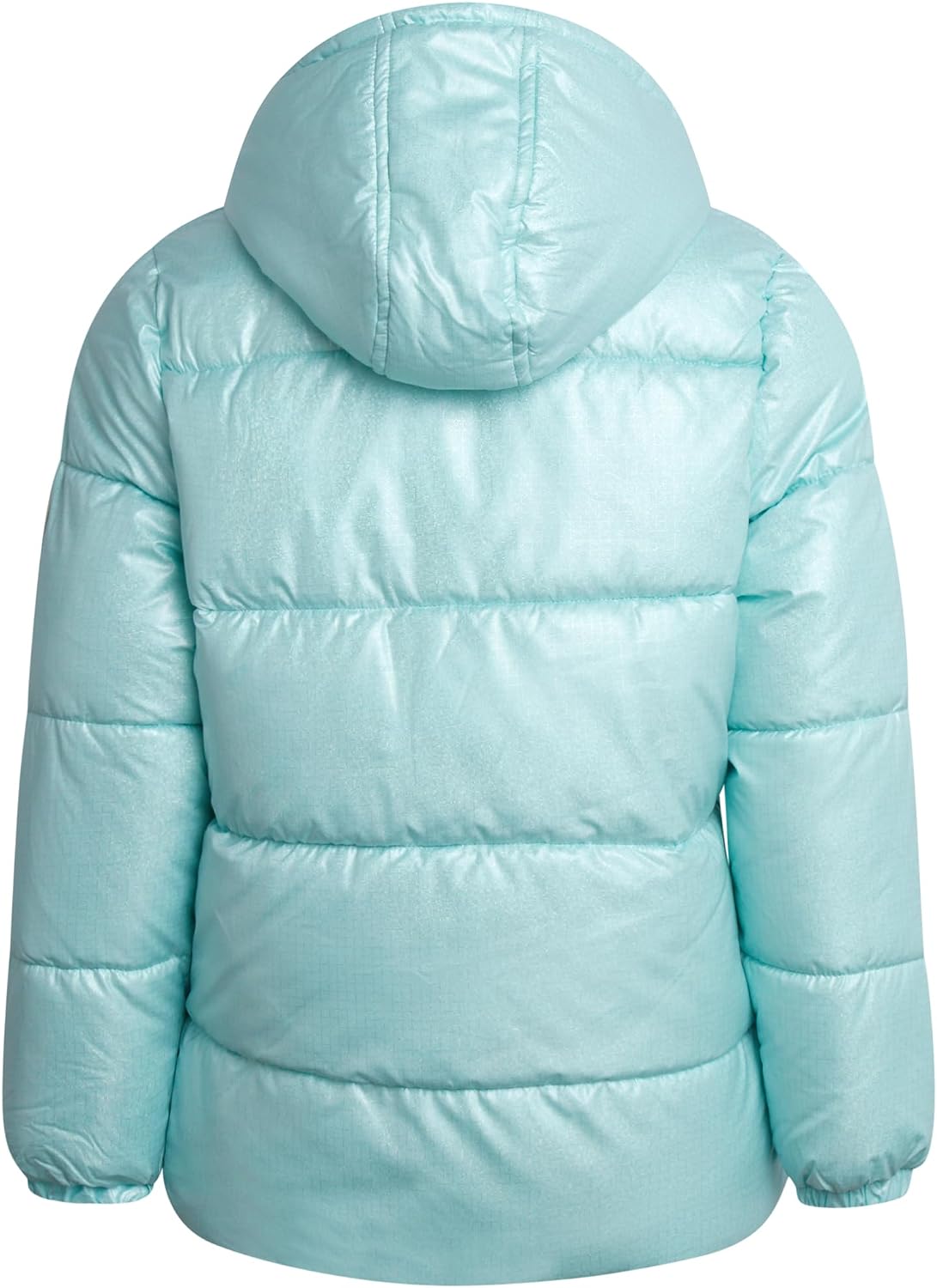 Pink Platinum Girls Puffer Jacket - Wind and Water Resistant Soft Fleece Lined Hooded Girls Winter Coat with Warm Winter Hat