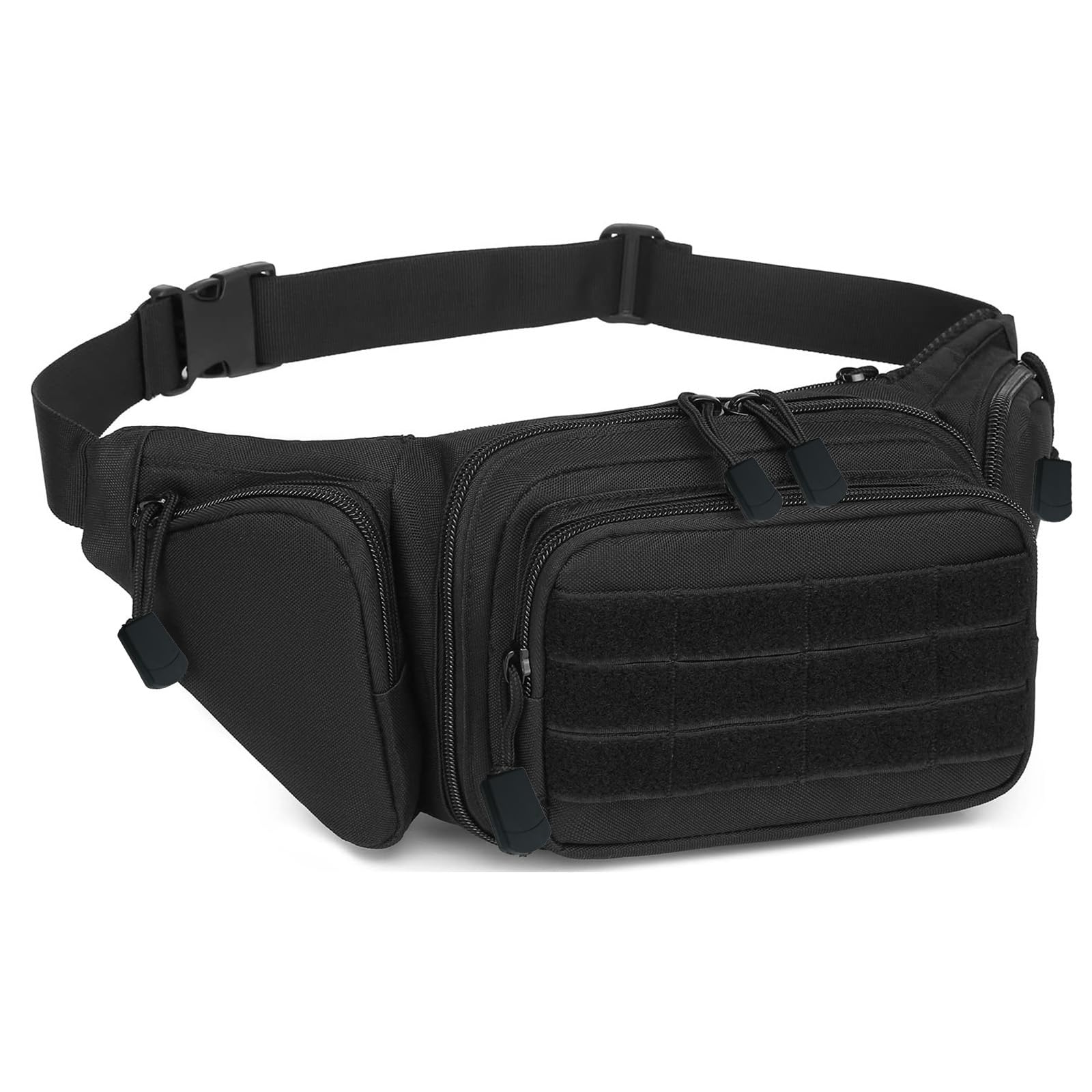 Pakiet taktyczny, wojskowy Fanny Bag Hip Belt Pack, ukryty pistolet Fanny Pack Crossbody Bag dla mężczyzn i kobiet, nadaje się do wędkowania na świeżym powietrzu, jazdy na rowerze, na kemping,