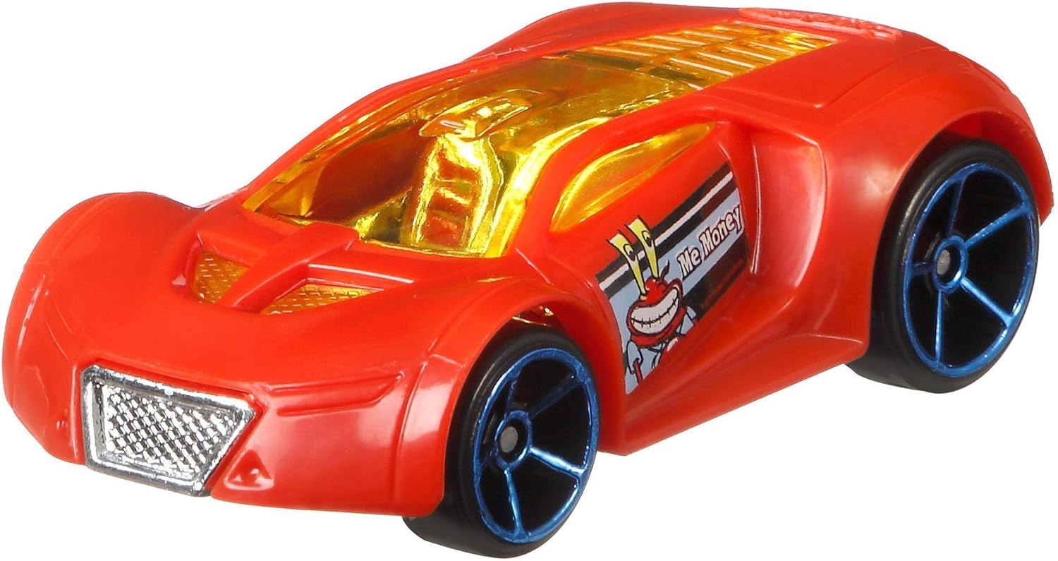 Hot Wheels Spongebob Ultra Rage 6/6, red