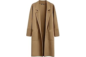 Women's Long Duster Sweaters for Daily Wear Oversized Coatigan Jackets