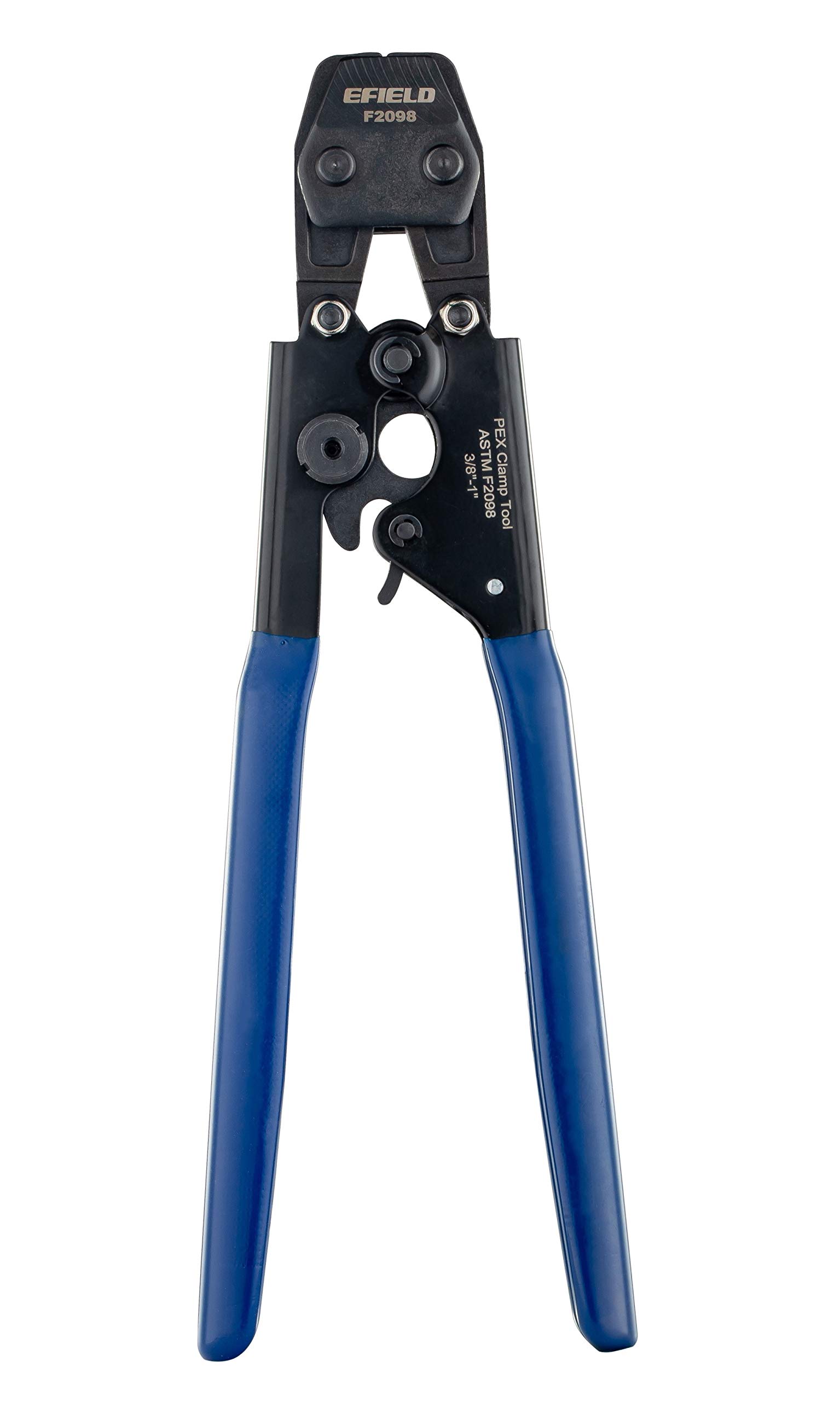 EFIELD Pex Cinch zacisk/zaciski węża usznego narzędzie do zaciskania zacisków ze stali nierdzewnej rozmiary od 3/20.3 cm do 2.5 cm z metalowym obcinaczem do rur 20 szt. 1/5.1 cm i 10 szt. 3/10.2 cm