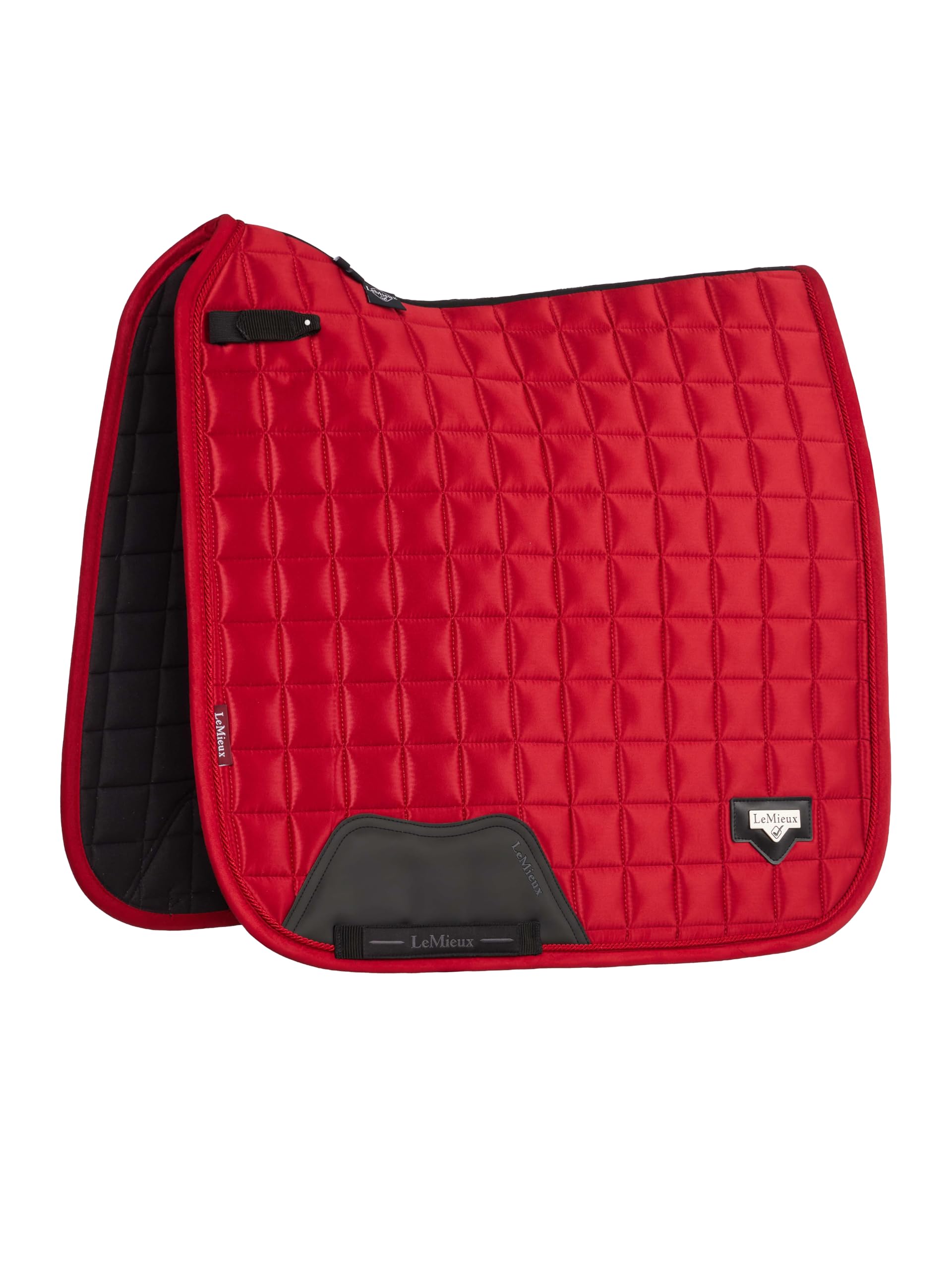 LeMieux Loire Dressage Square - Equestrian Saddle Pad - High Wither - Chilli Red - Large — image 1