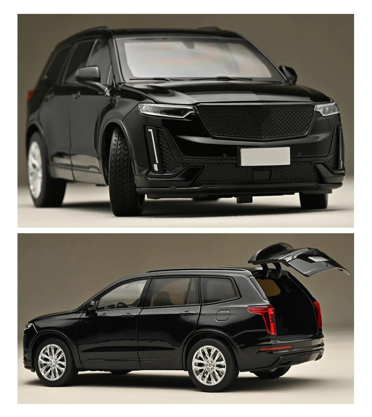 ONAIC Maßstabsmodelle Für Cadillac XT6 2023 Modellauto Sammlerauto | 1:24 Miniaturauto Legierung Modellfahrzeug(Blau)