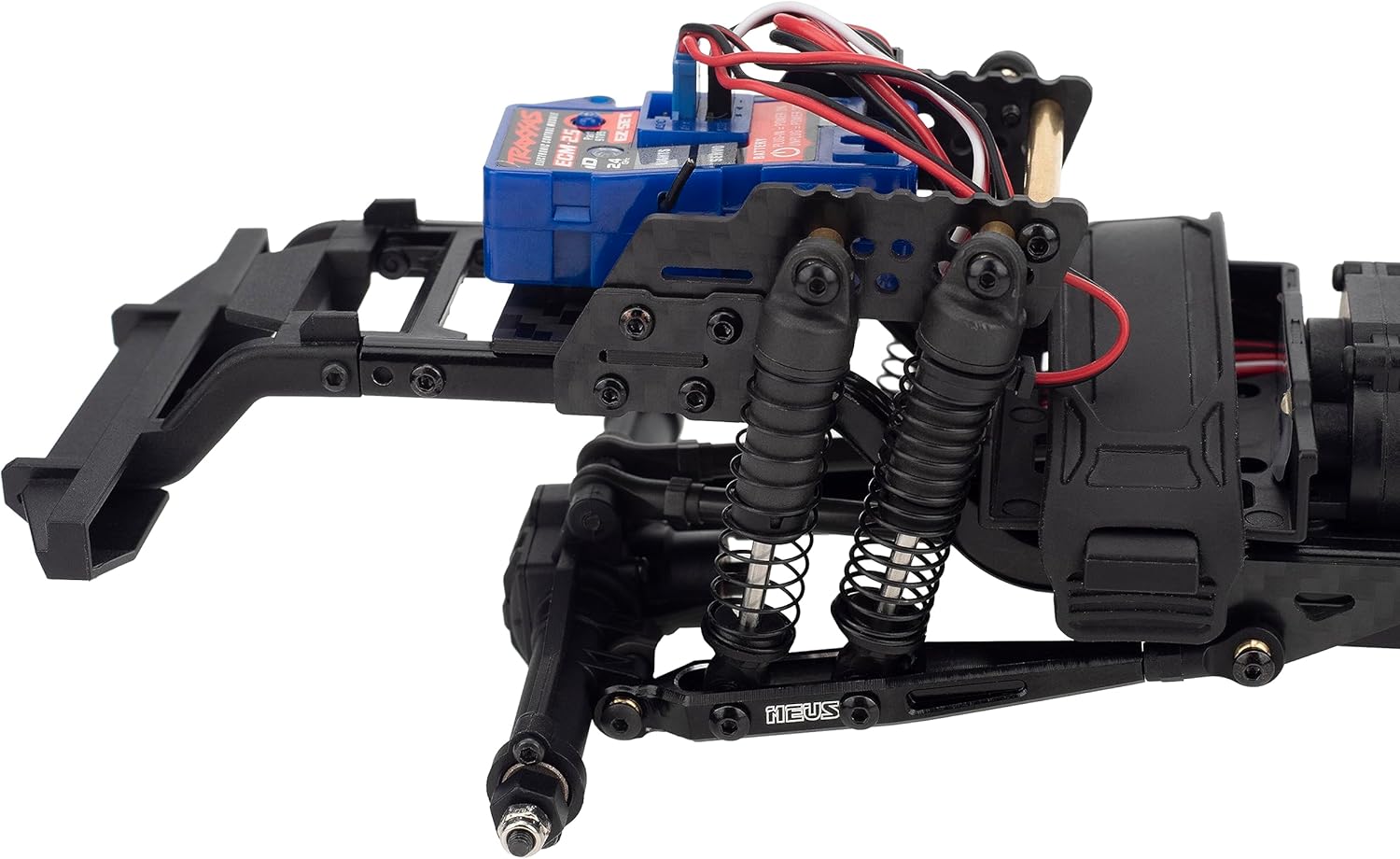 MEUS Racing TRX4M Rear Suspension Trailing arms with Dual Shock Mount for TRX4M Defender/Bronco 1/18 RC Crawler Car Upgrades Parts