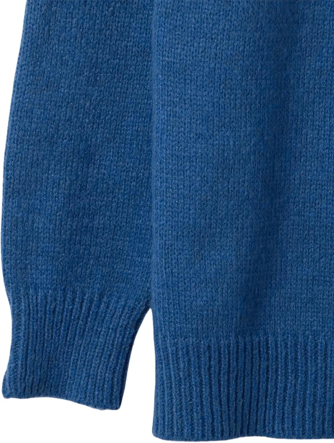 Womens Fair Isle Sweaters Vintage Argyle Iceland Norway Sweater Colorful Crew Neck Long Sleeve Pullover Jumper Tops - Image 5