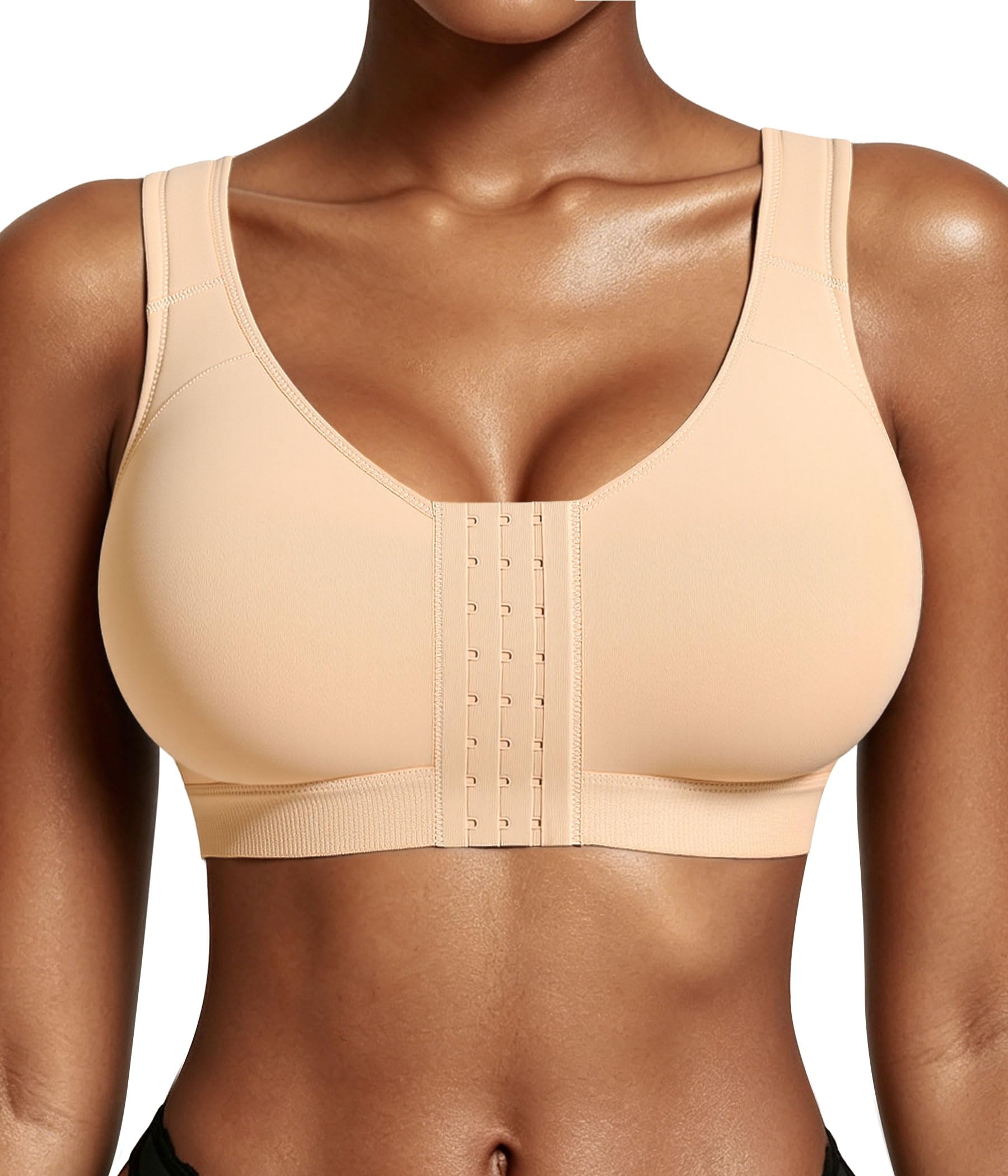 BRABIC Post Surgery Compression Bras for Women Front Closure Surgical