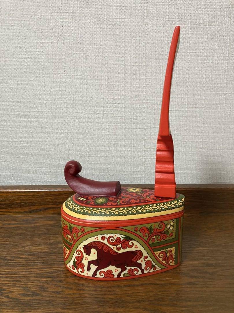 ロシア雑貨☆糸紡ぎの木製Box馬 小物入れ オリガ作マトリョーシカ ロシア雑貨糸紡ぎの木製Box馬 小物入れ オリガ作マトリョーシカ