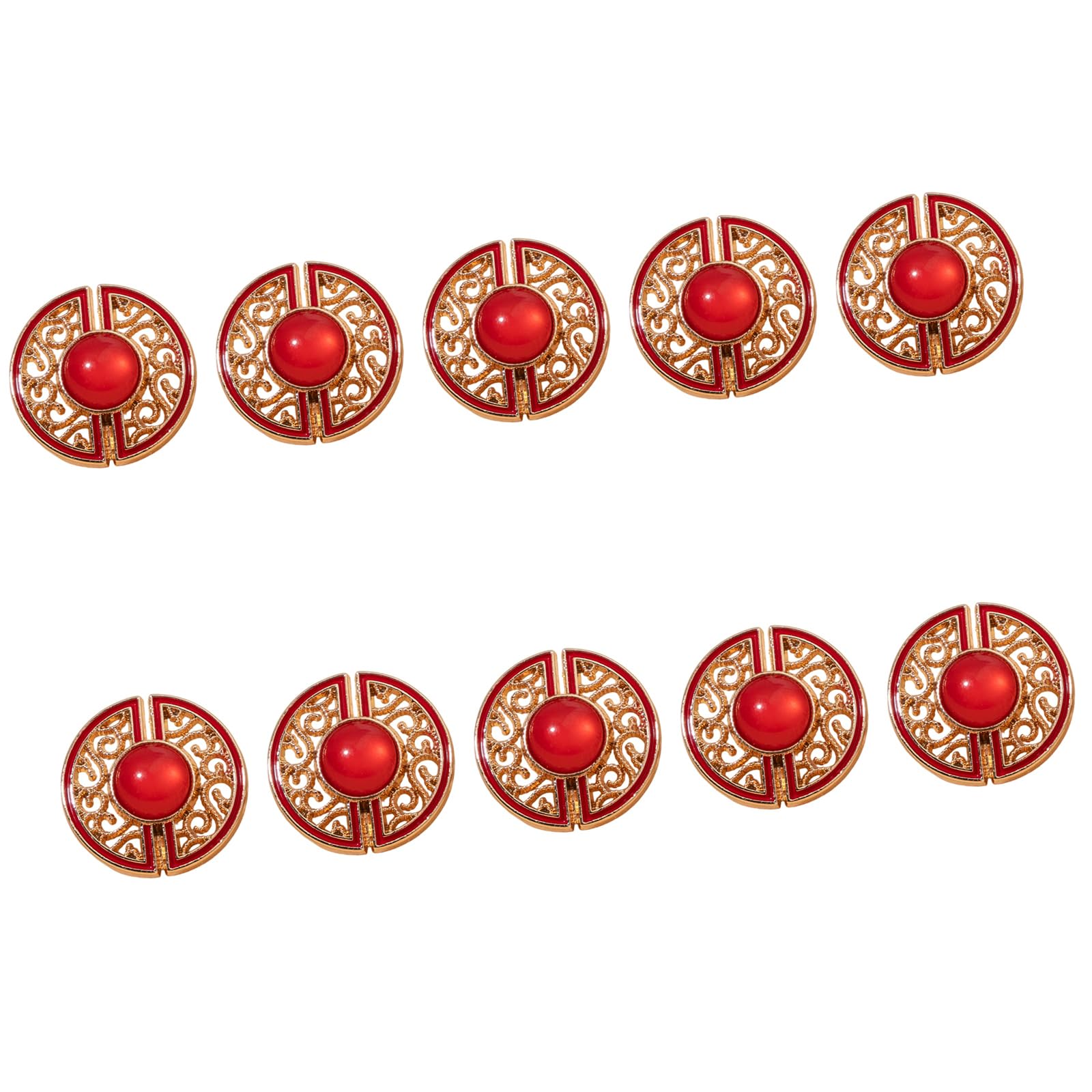 Xinsheinelry 10Pcs Cloud Pattern Alloy Buttons Multipurpose Sewing Buttons for Garments Jackets Shirt Clothing Dressmaking Decoration Alloy Garment Fasteners
