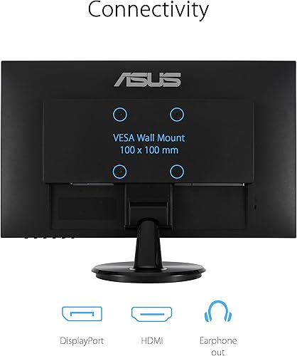 Miniatura 6 de ASUS Monitor de cuidado ocular 1080P de 27" (VA27DQF) - IPS, Full HD, sin marco, 100Hz, 1ms, sincronización adaptativa, para trabajar y jugar, luz