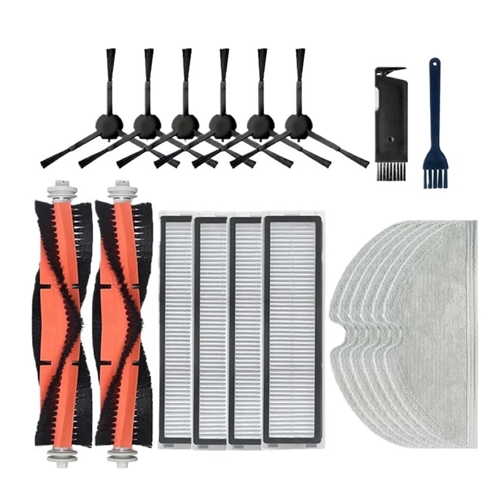 Brosse latérale et filtre pour résoudre la perte d'aspiration de votre robot