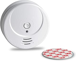 SEBSON Smoke Alarm 10 Year Battery incl. Magnetic Fixing, Smoke Detector GS506, photoelectric Smoke Alarm, 9V DC Lithium Battery included, DIN EN 14604 certified