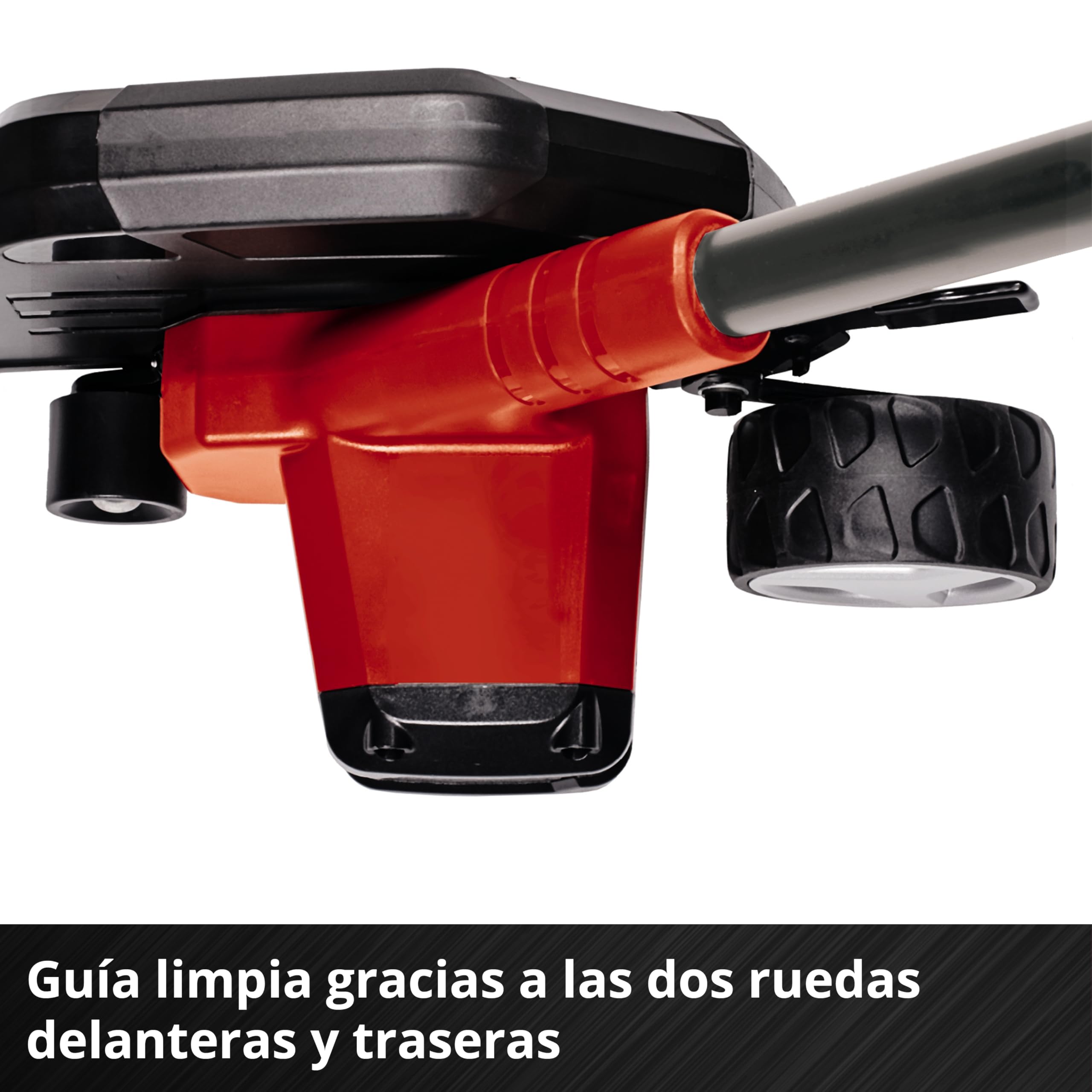 Einhell GE-LE 18/190 Li-Solo Power X-Change - Cortabordes inalámbrico (18 V, Ajuste de Profundidad a 3 Niveles, Mango Desmontable, Revestimiento Suave Softgrip, sin batería ni Cargador)