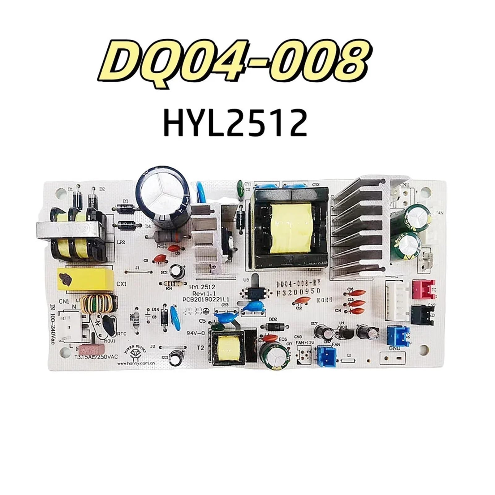 Placa de Potencia para Vinoteca, DQ04-008, AC110V AC220V