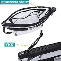 Vista 8 de Juego de bolsas de aseo transparentes Rough Enough para viajar