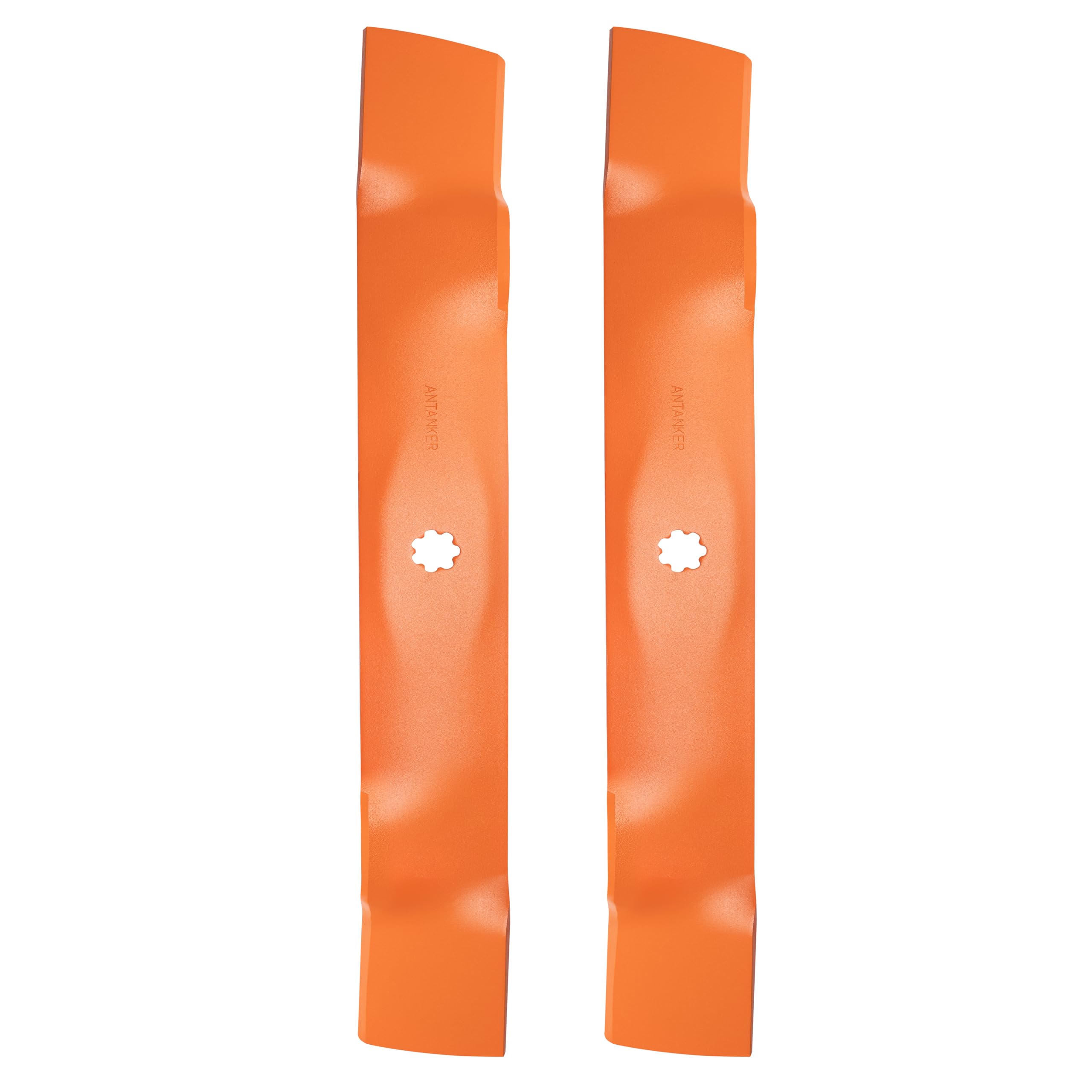 Antanker 561811B Mulching Mower Blades Replace for John Dee re GX22151 GY20850 AM137333 AM137328 AM141033, Windsor 50-3231, for 42" Cut Deck 102 105 115 125 135 100 110 130 Tractor, 2 Pack