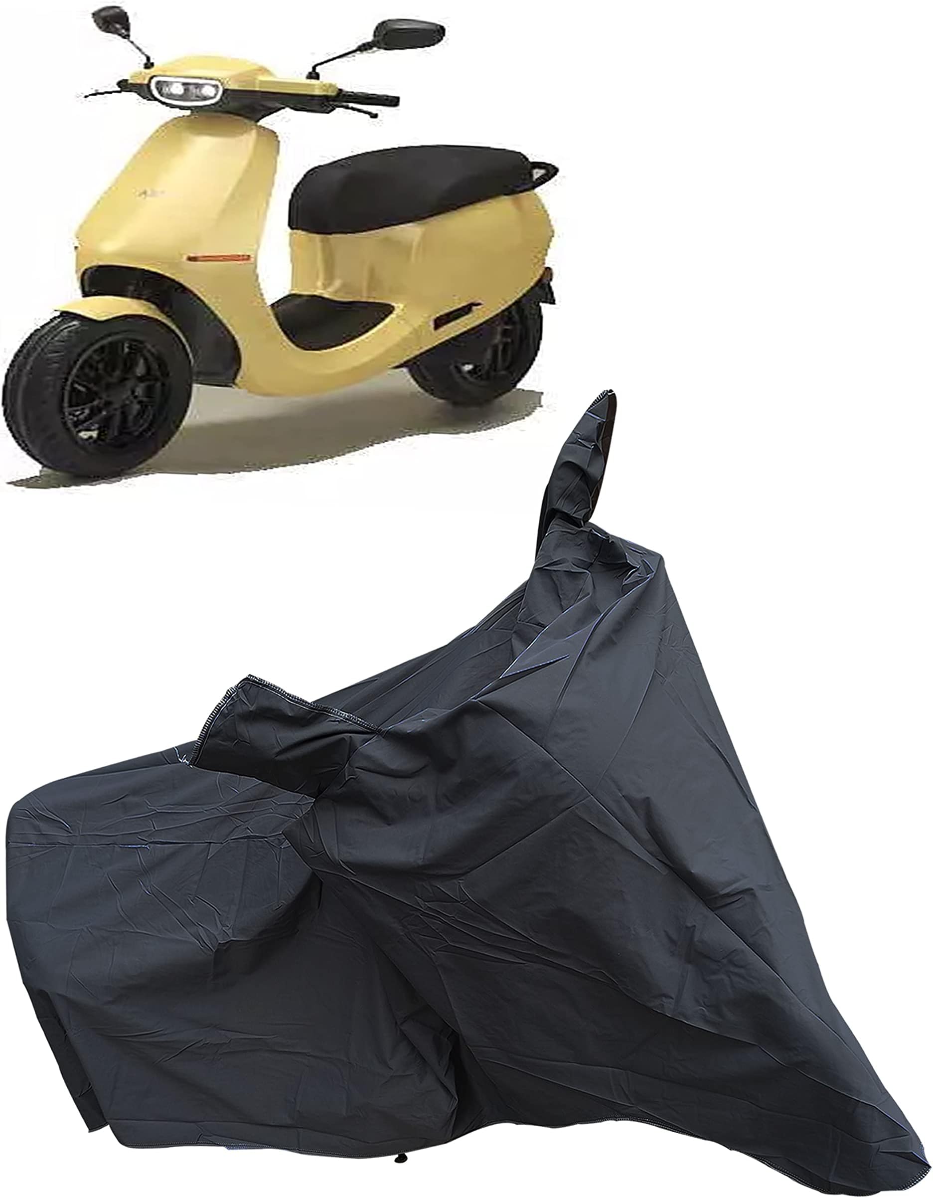 BABBLINGS Ola S1 Waterproof Bike Body Cover | Snow + Sun & Dust Protection Easy to Clean + Belt with Lock
