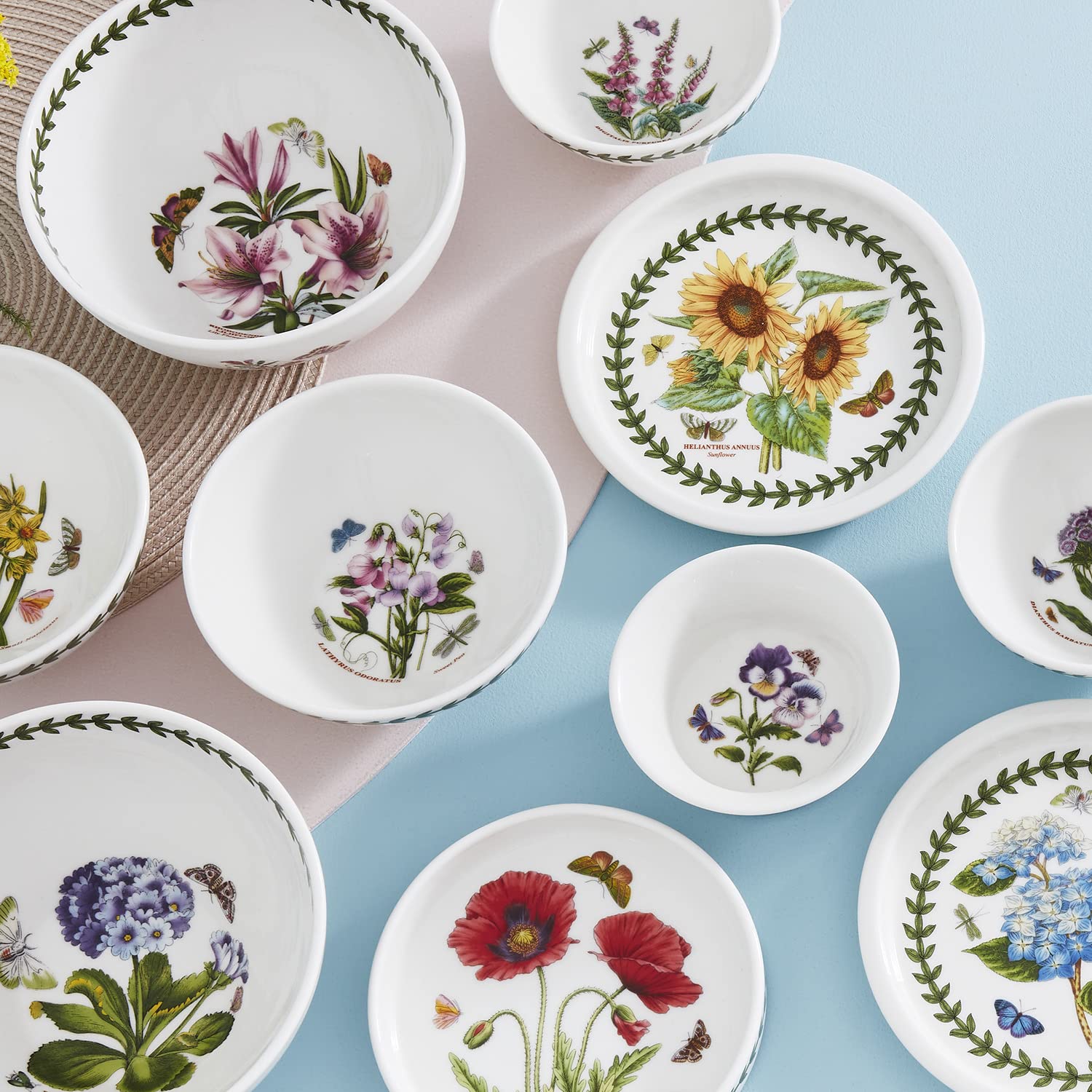 Amazon.com: Portmeirion Botanic Garden 10 Piece Dinnerware Bowl