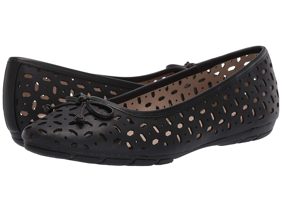

Rialto Garry (Black Smooth) Women's Flat Shoes