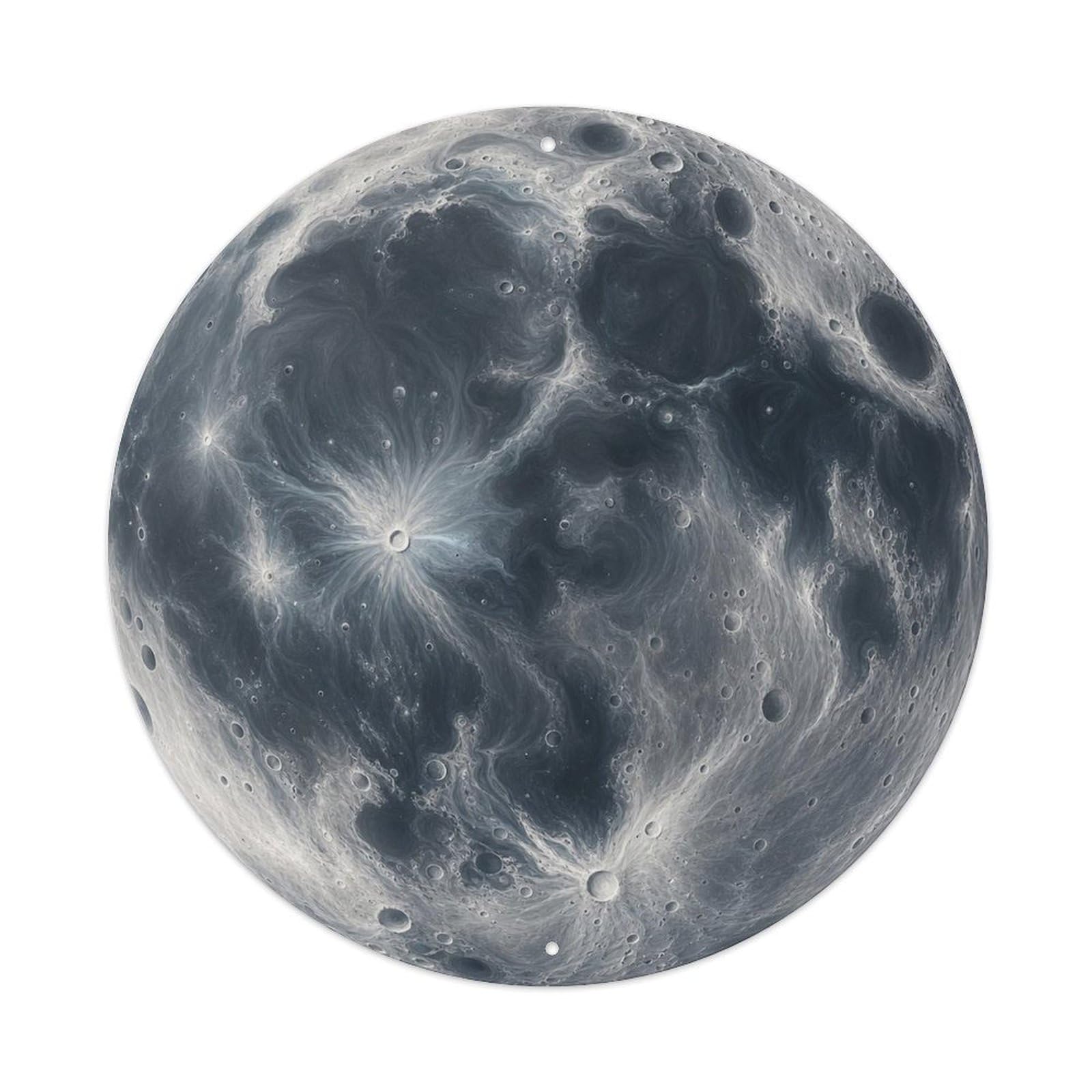 Okngb Style Astronomy Moon Lunar Surface Celestial Science Orbit Metal Tin Sign Plaque Wall Decor For Cafe, Man Cave, Club Bar, Office, Home Garden Round Metal Poster 8X8inch