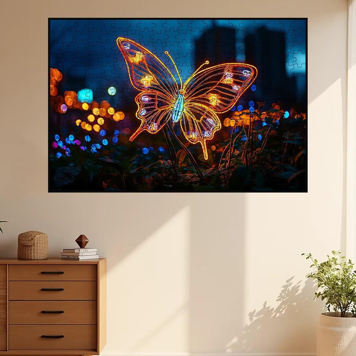 Puzzle 1500 sztuk motyl drewniane puzzle sen klasyczne puzzle wyzwanie dla całej rodziny, zabawki puzzle litery na plecach, oryginalne prezenty dla mężczyzn wystrój -2397