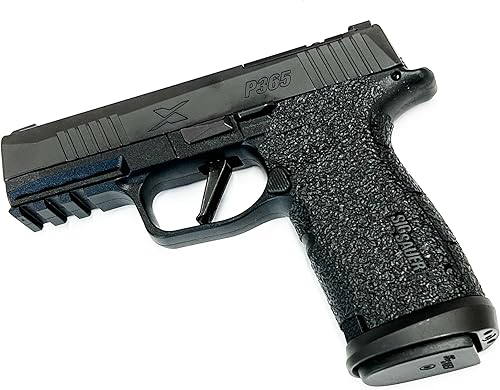 Miniatura 7 de Handleitgrips Kit de mejora de agarre de pistola de papel de lija para Sig Sauer P365 X-Macro TACOPS Kit