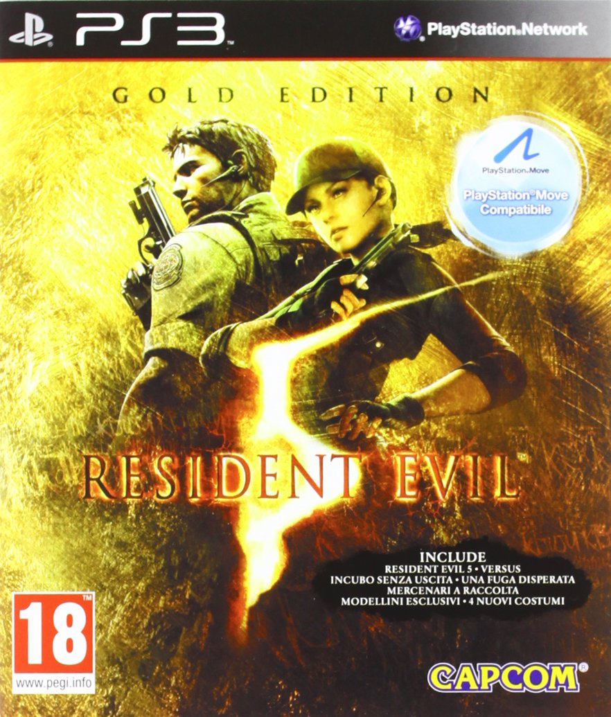 Resident Evil 5 Gold Edition PS3 occasion jeu horreur Capcom - 3