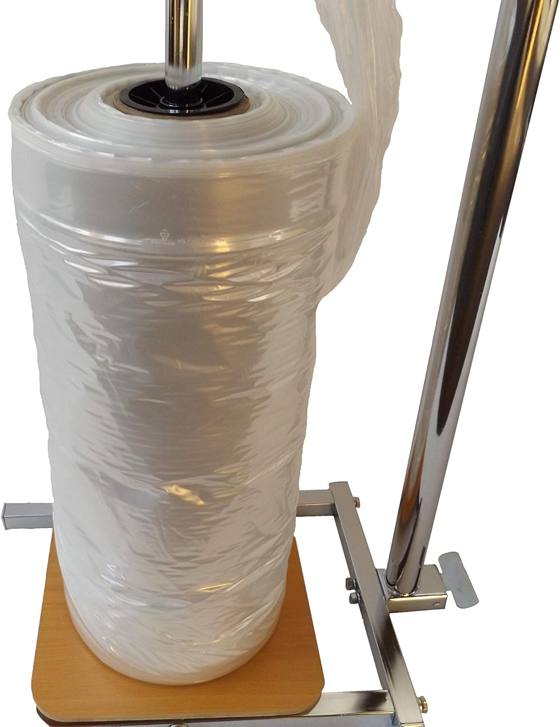 NAHANCO NTP372, Perforated Plastic Garment Bags On A Roll, Opening At Top, 72"H -Clear (Roll of 350)
