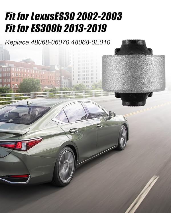 Control Arm Bushing Kit Front Upper and Lower Fit for Toyota Sienna Avalon Camry Highlander Solara Lexus ES30 ES300h RX330 ES350 RX350 RX400h ES330 Replaces 48068-06070 48068-0E010, 4 Pcs by WQNUGX - Image 5