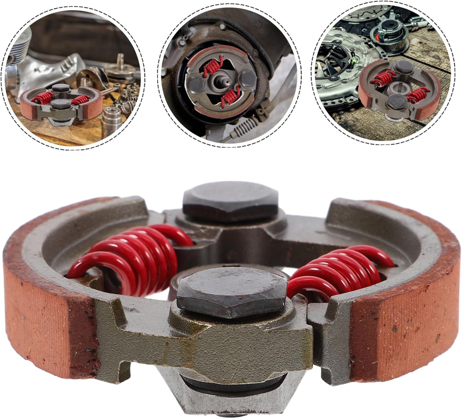 Heavy Duty Motorcycle Clutch Pad for Atv Mini Bikes Durable Optimized Design for Fast Response Fits Standard Components Essential Upgrade for Performance