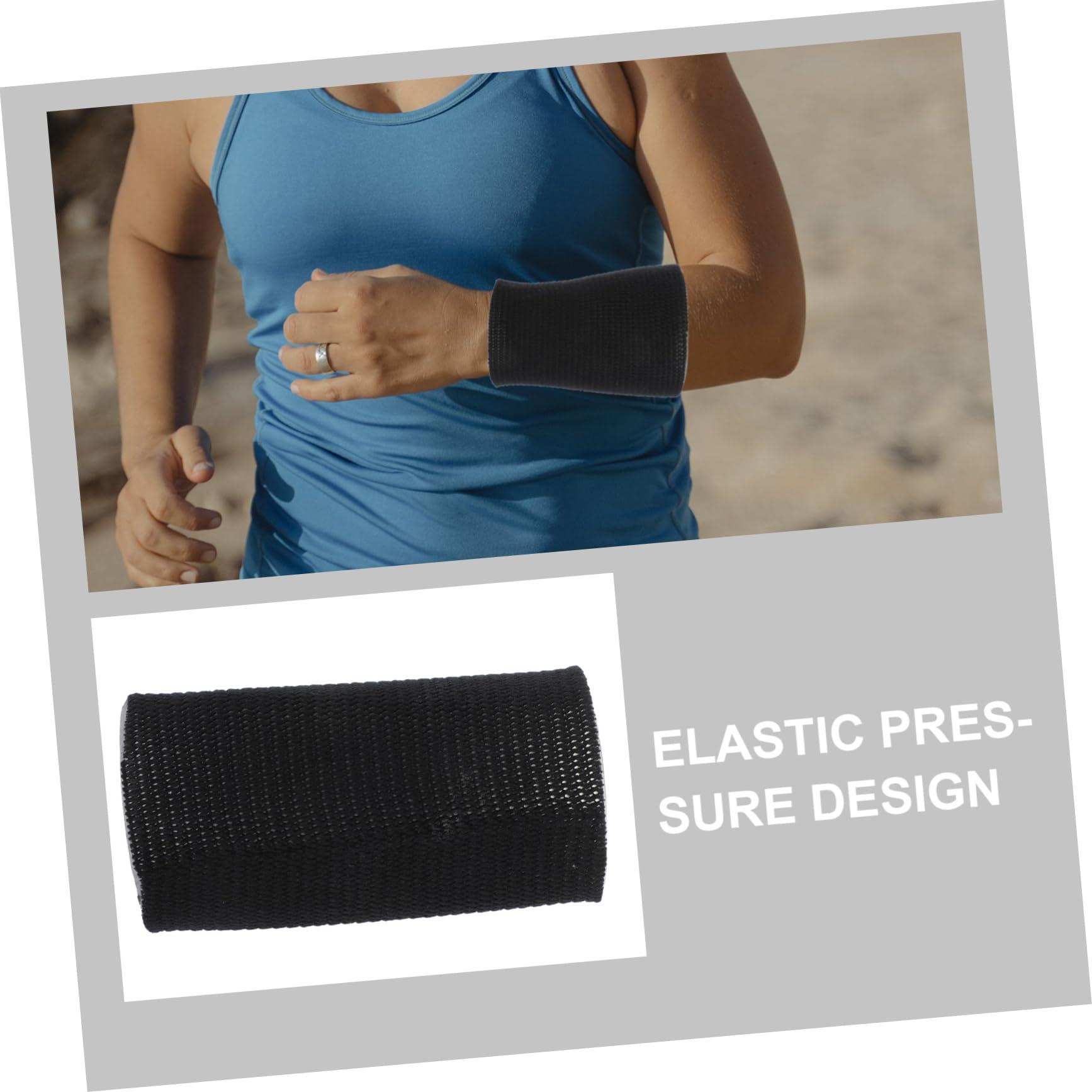 GODFATHER OF BODYBUILDING Wrist Wraps by Charles Glass – Moisture-Wicking Wrist Support with Secure Fit (Pair)