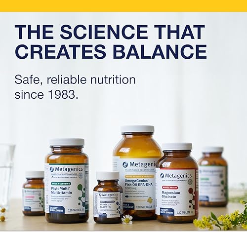 Miniatura 7 de Metagenics OmegaGenics EPA-DHA 300mg - Daily Omega 3 Fish Oil Supplement to Support Cardiovascular, Musculoskeletal and Immune System Health - 270