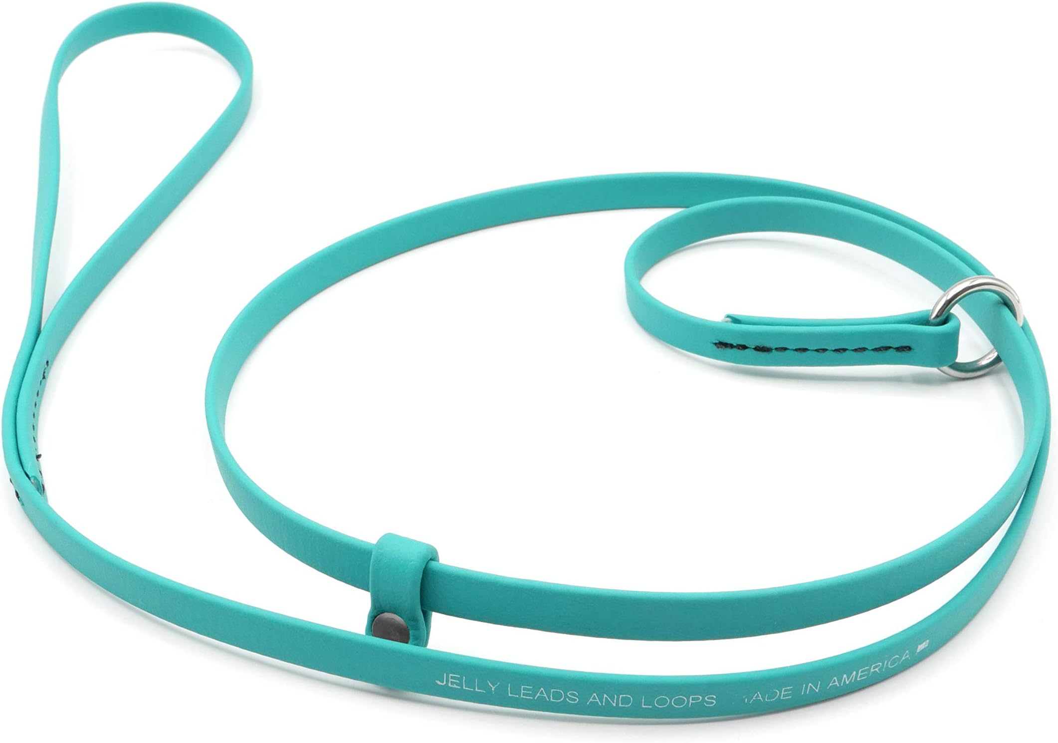 - Jelly Pet Grooming Lead for Dogs | Great for Kennels, Veterinarians and Dog Grooming Salons | Biothane Leash - Easy to Clean, Waterproof & Durable Noose Loop | Made in USA | 3/8'' x 4'