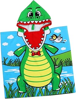 Homoyoyo Capa Infantil Capa Infantil Toalha Com Capuz Toalhas De Banho Com Capuz Para Crianças Toalhas De Banho Roupão De Rosto Infantil Roupão De Pelúcia Bebê Roupão De Spa De Bebê