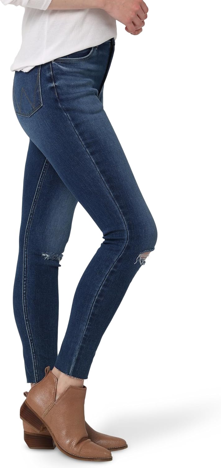 Wrangler Womens High Rise Unforgettable Skinny Jean - Image 2