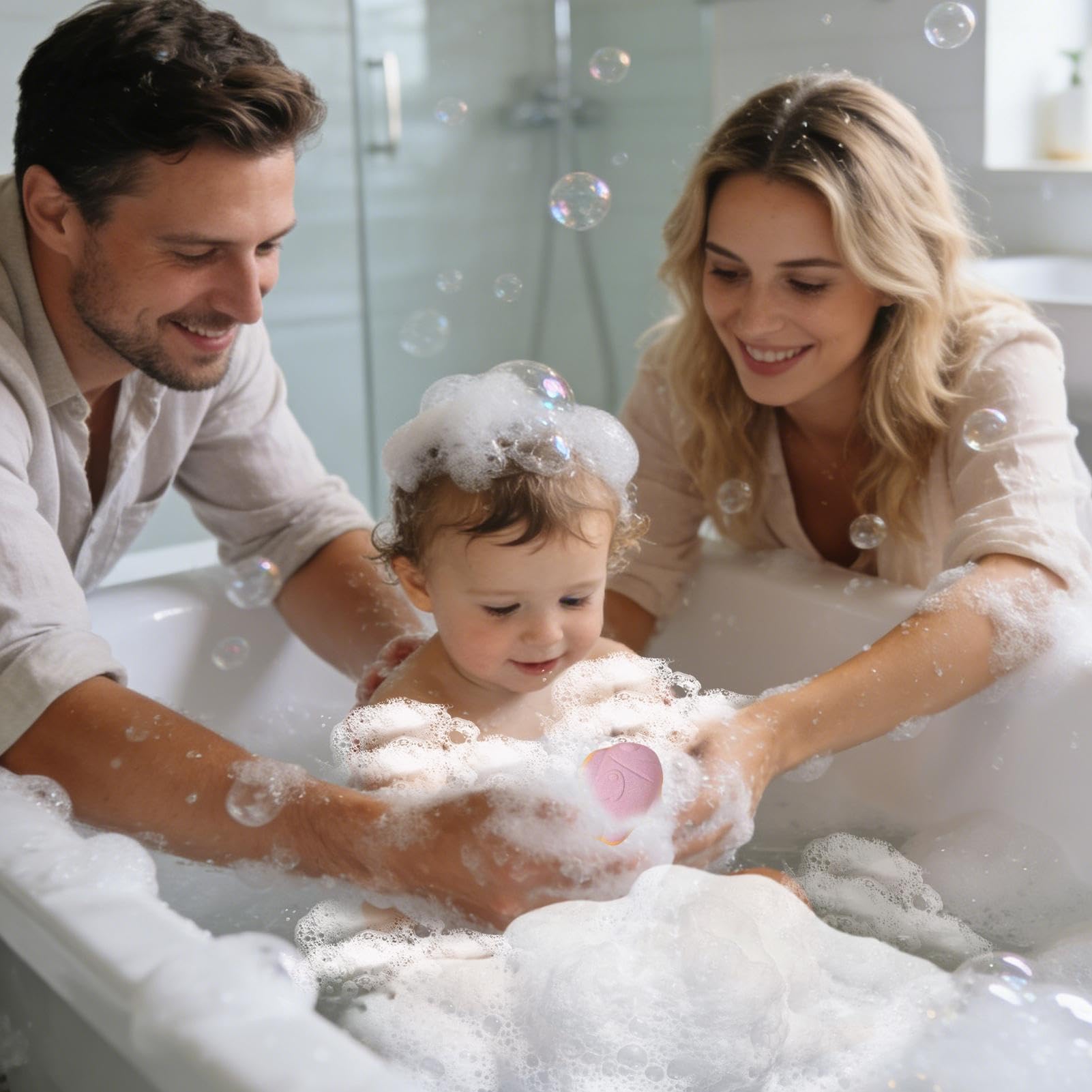 Bombe da Bagno con Giocattolo per Bambini 9 Pezzi Tema Marino Prodotti da | Bombe da Bagno Schiumose Regali Idee per Vacanze Viaggio Bagno Hotel Casa Piscina Asilo Bagno Doccia WC