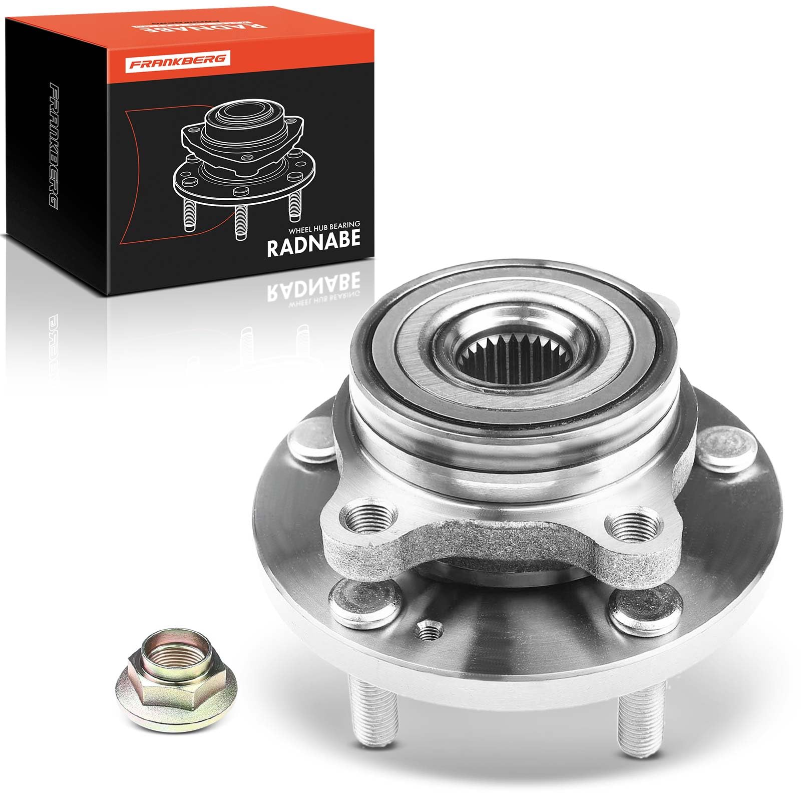 Frankberg Radlager Radlagersatz Vorne Flansch-Rad ⌀139 51750A6000