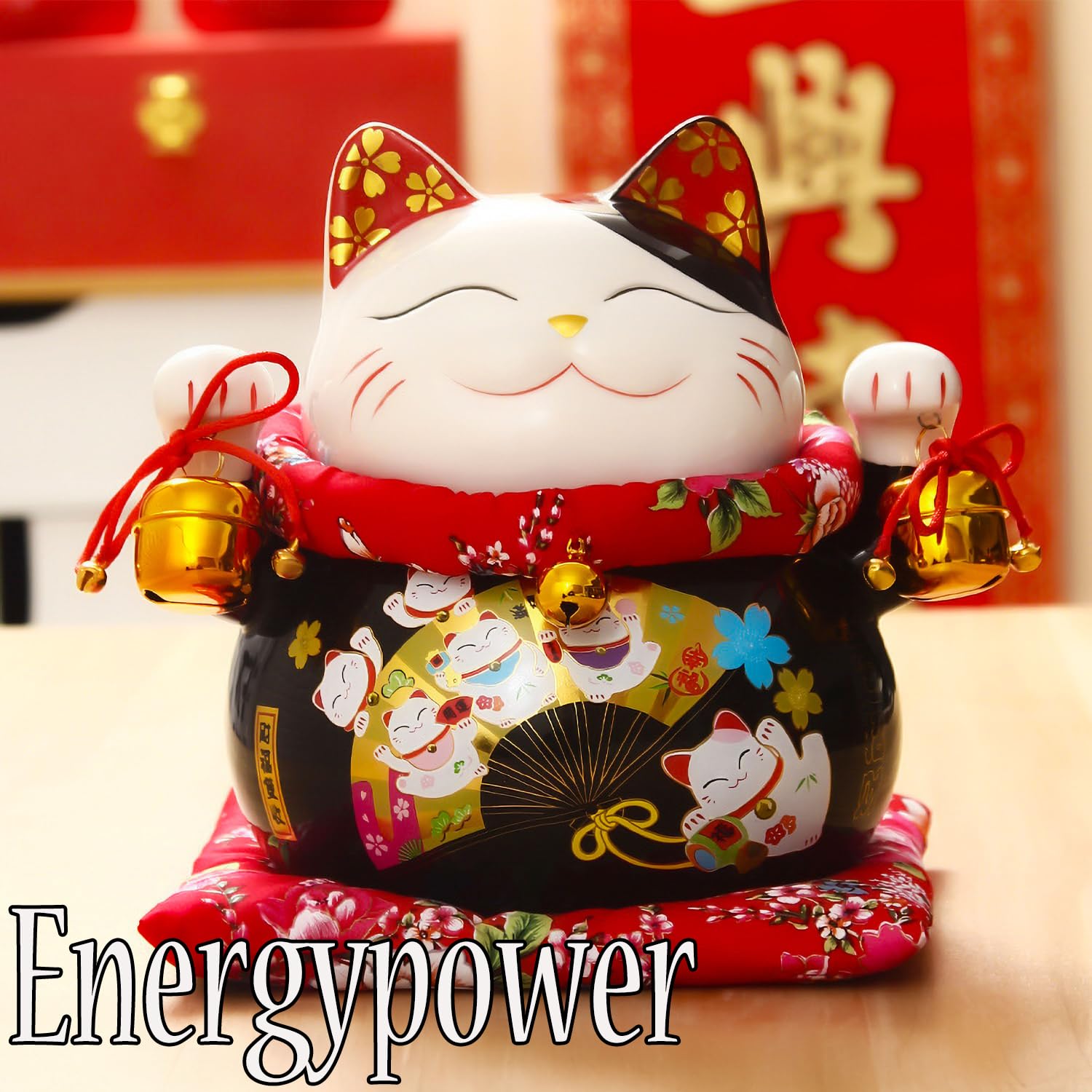 特大　縁起物 招き猫 商売繁盛 金運アップ 開運 縁起物 可愛い 招き猫 商売繁盛 A4サイズ