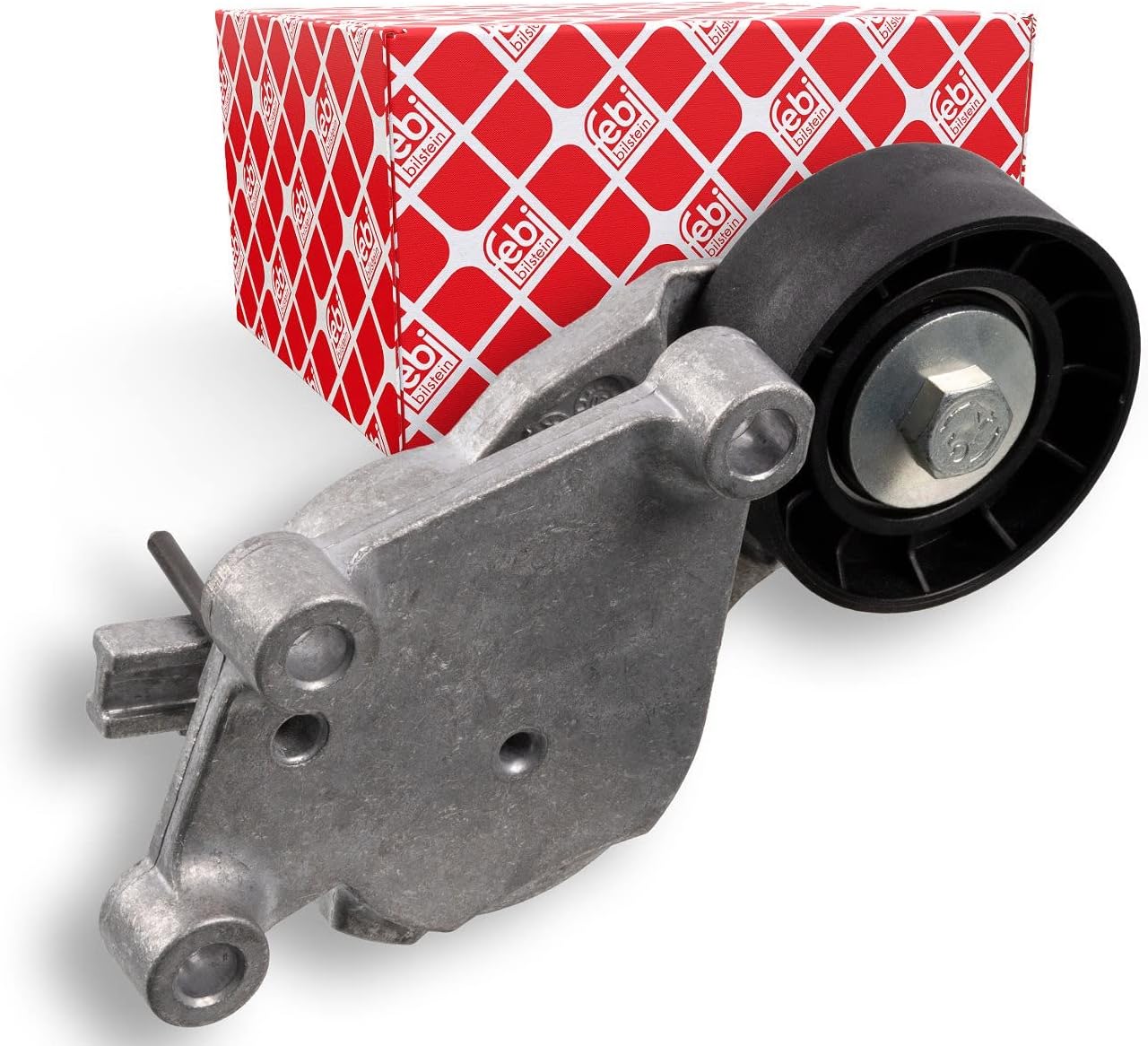 febi bilstein 22369 Tensioner Assembly for auxiliary belt, pack of one