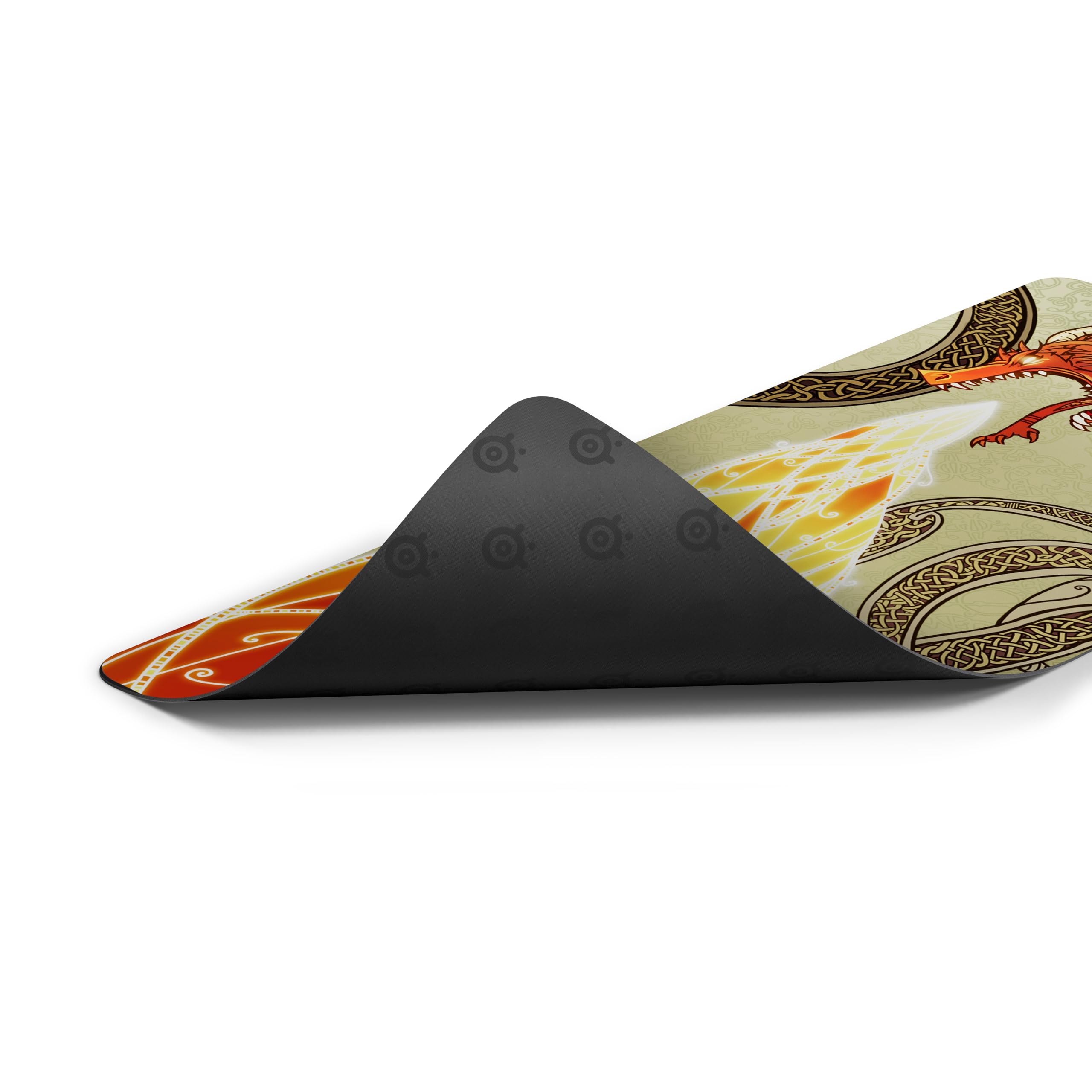 SteelSeries Alfombrilla Gaming QcK - CS2 Dragon Lore - Tela XXL - Cubre escritorios - Gran rastreo y Estabilidad - Optimizada para sensores de Gaming - para los géneros FPS, acción y RPG