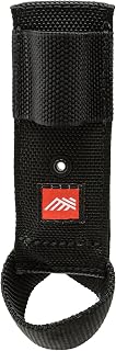 Diamondback Gun Loop Drill Holster - Durable SuperFabric Drill Holder for Tool Belt - Professional-Grade Tool Belt Drill Holster for Nail Guns, Driver, Chalk Line and Tools - Black, 7" x 2"
