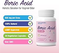 Vista 8 de Puregen Labs - Supositorios vaginales de ácido bórico de 600 mg - 100% puros Todo natural sin tintes ni rellenos Fabricado en Estados Unidos