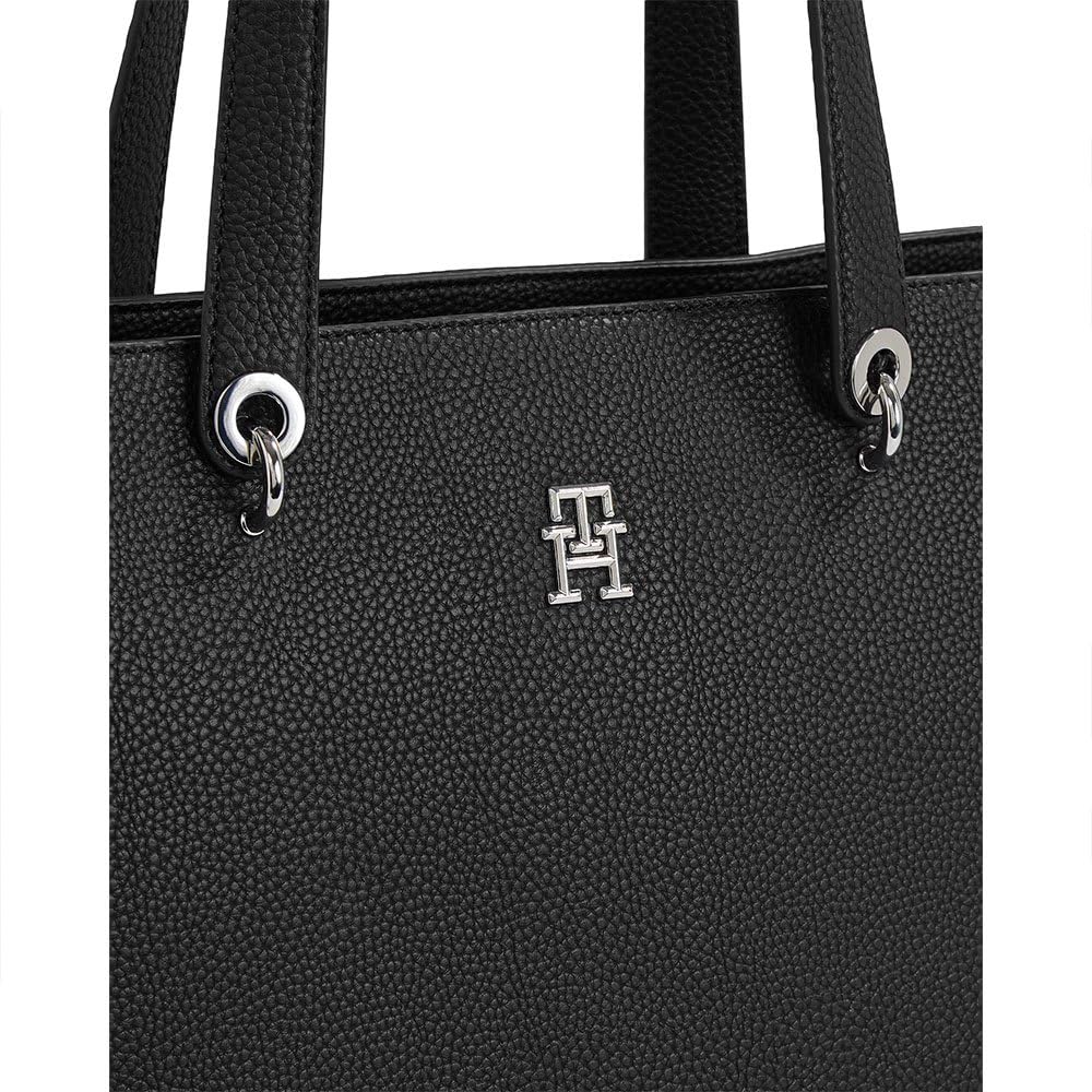 Tommy Hilfiger Donna Borsa Tote Bag Emblem Grande