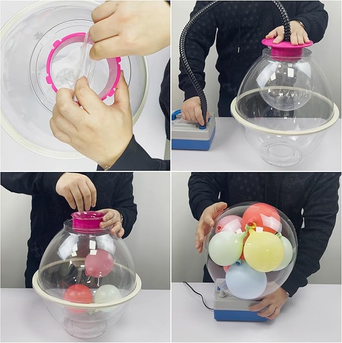 Máquina Llenadora Manual para Globos y Peluches con Bomba El miniatura 6