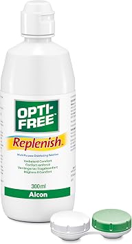Opti Free Replenish contact lens solution