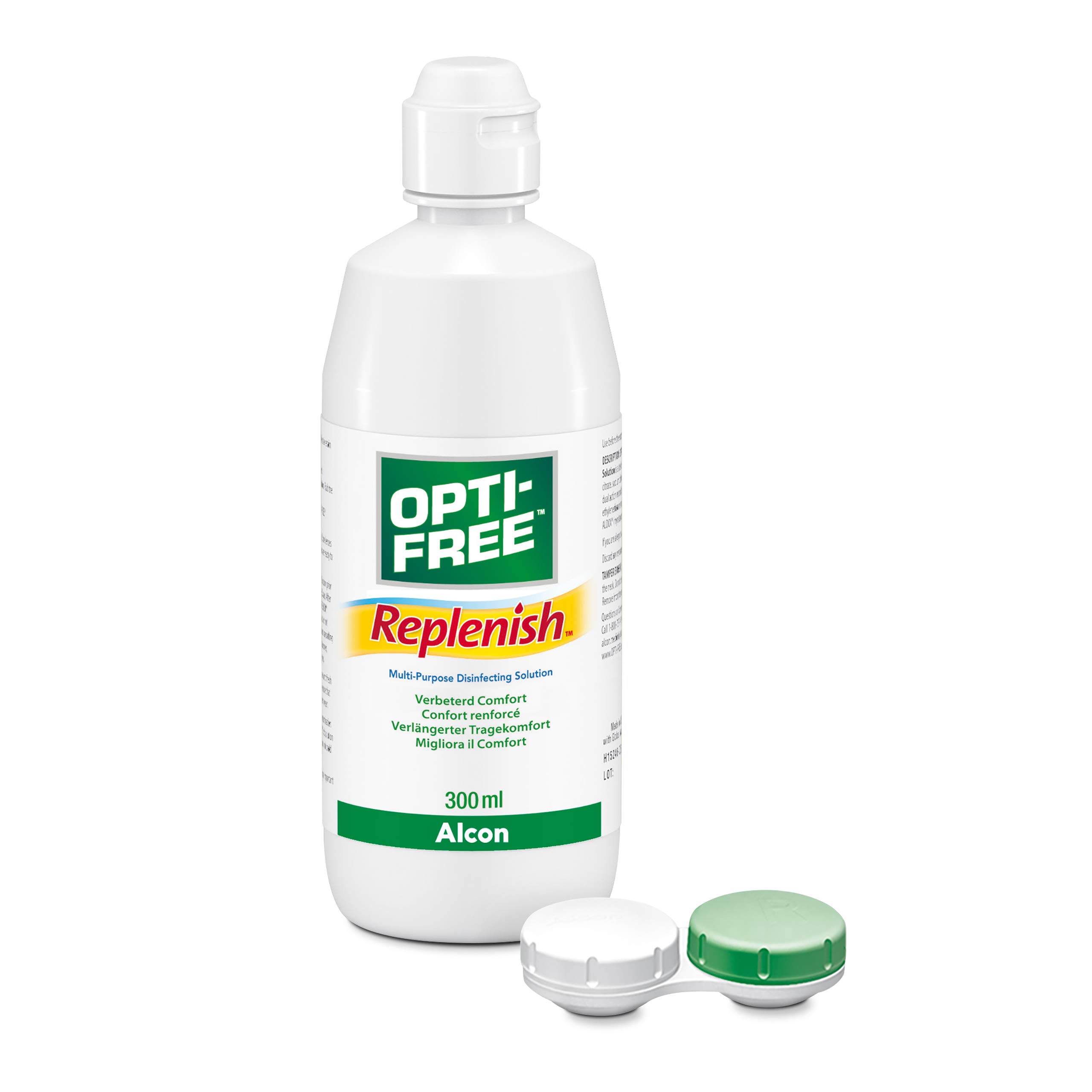 Opti Free Replenish Contact Lens Care, pojedyncza butelka, 1 x 300 ml