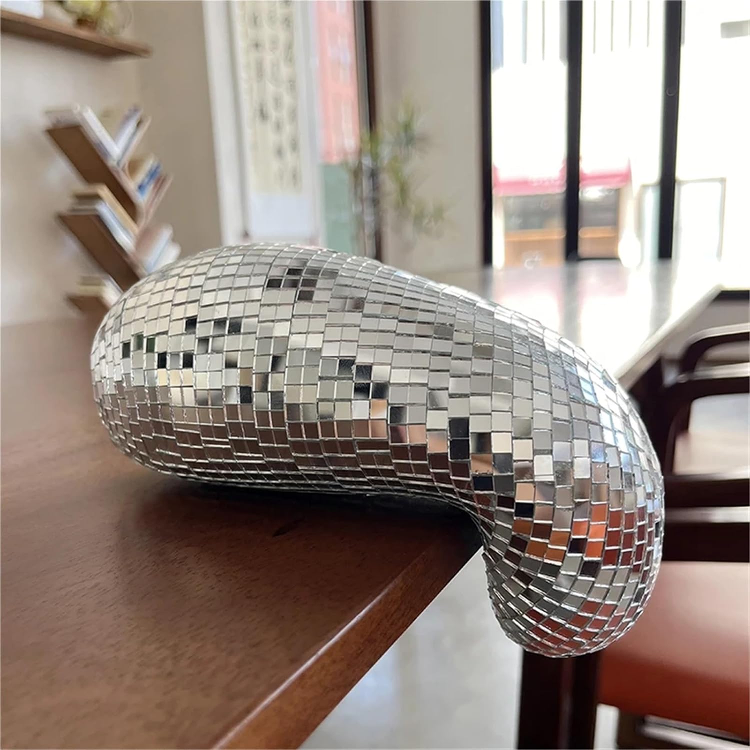 Melting Disco Ball Wall Decor Maximalist Home Decor Interior Glitter Ball Light Reflected Eye-Catching Art Modern Sculpture