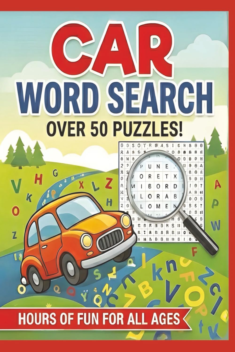 Automotive Word Search Puzzle Book: 50+ Auto-Themed Word Search Puzzles for Relaxation & Brain Training — The Perfect Gift for Car Enthusiasts, Seniors, Puzzle Fans & Gearheads