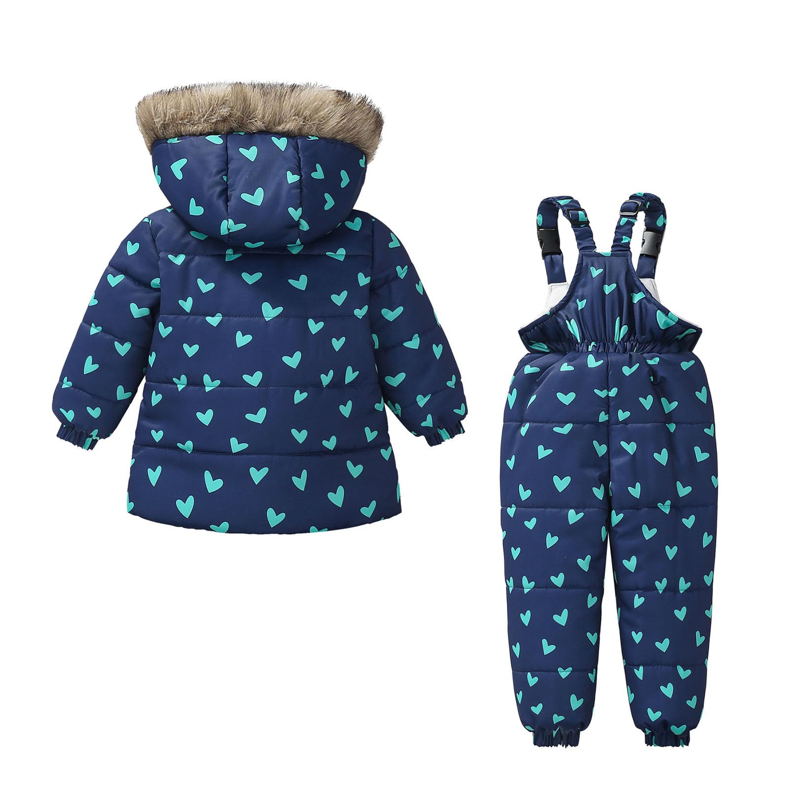 Generisch Abrigo de invierno para chaqueta con capucha de forro polar, resistente al viento, cremallera gruesa, ropa de abrigo